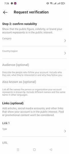 how to get verified on instagram: confirm the notability