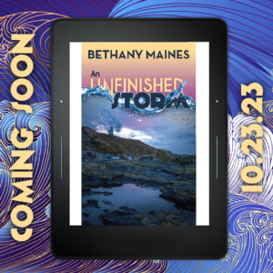 An image of the mystery novel An Unfinished Storm on kindle.