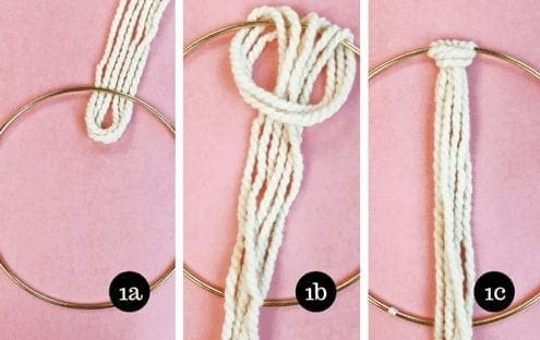 Macrame Half-Hitch Knot