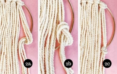 Macrame Half Hitch Part 2