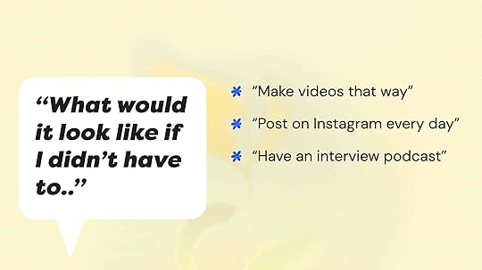 Question all your assumptions