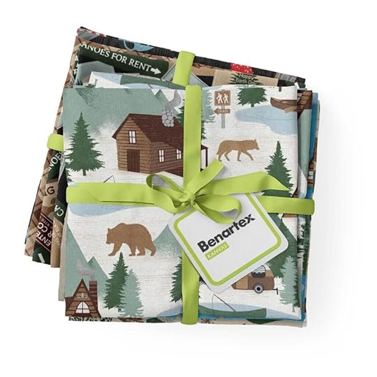 NEW! Moose Creek Lodge Fabric Collection by Kanvas Studio for Benartex Now Available at ShopNZP.com