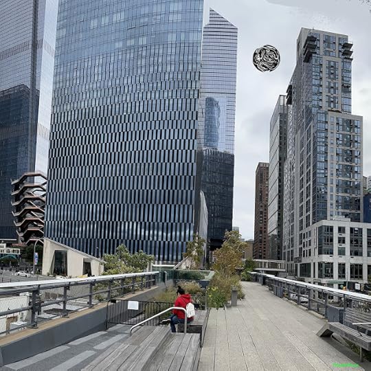 View East through Hudson Yards, NYC