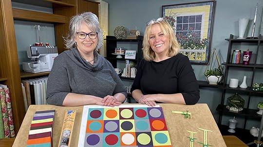 Stitch it! Sisters Fusible Fun Art Quilt Sewing Tutorial at the Nancy Zieman Productions Blog