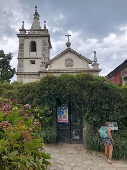 Church at Afife along the Portuguese Coastal Camino