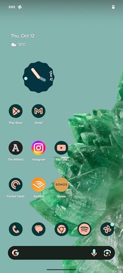 android home screen pixel 8 pro