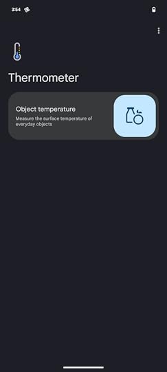 How to use temperature sensor pixel 8 pro step 3