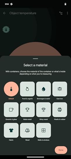 How to use temperature sensor pixel 8 pro step 4