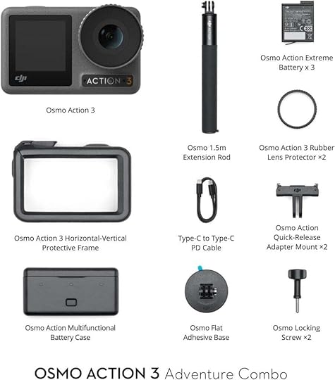DJI Osmo Action 3 Adventure Combo bundle