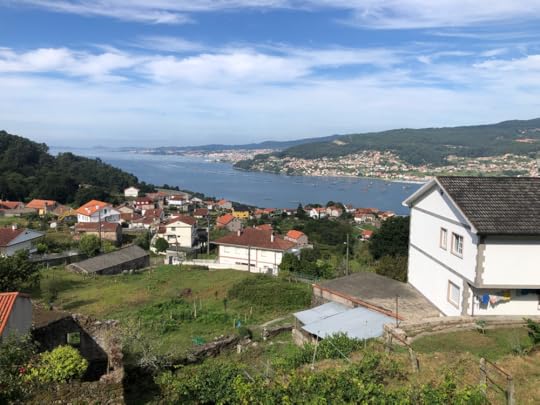 Views from the suburbs of Vigo, Portuguese Coastal Camino