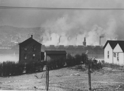 Donora Zinc Works from Webster