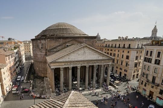 Rome's Pantheon is seen on Monday, July 24, 2023. The structure was built under Roman Emperor Augustus between 27-25 B.C. to celebrate all gods worshipped in ancient Rome and rebuilt under Emperor Hadrian between 118 and 128 A.D. (AP Photo/Domenico Stinellis)