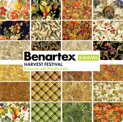 Harvest Festival Fabric Collection by Kanvas Studio for Benartex Now Available at ShopNZP.com