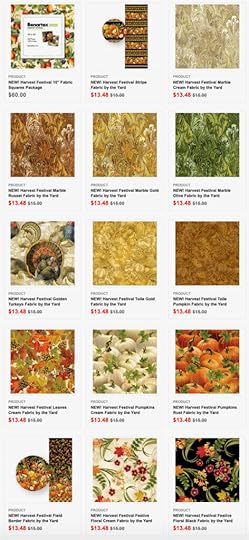 NEW! Harvest Festival Fabric Collection by Kanvas Studio for Benartex Now Available at ShopNZP.com.