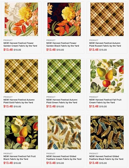 NEW! Harvest Festival Fabric Collection by Kanvas Studio for Benartex Now Available at ShopNZP.com.