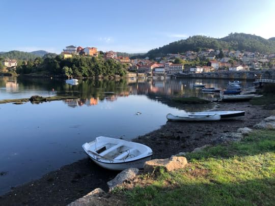 Beautiful Pontesampaio on the Portuguese Coastal Camino