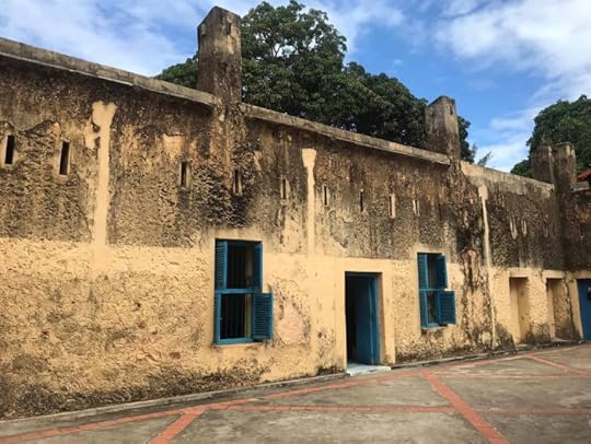 A building on Changuu Island - Prison Island near Zanzibar, Tanzania.