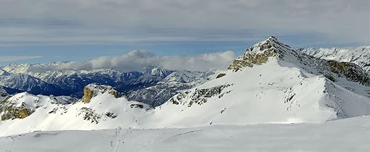 skiing in switzerland - zermatt near matterhorn