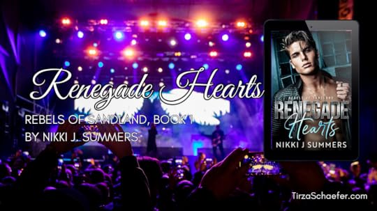 Renegade Hearts, Rebels of Sandland, Book 1, by Nikki J Summers