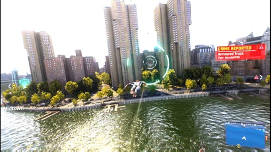 Spider-Man 2 web wings through wind tunnel