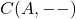 \mathsc{C}(A, --)