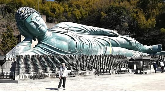 The Worlds largest bronze reclining Buddha is at The Nanzoin Temple Fukuoka Japan