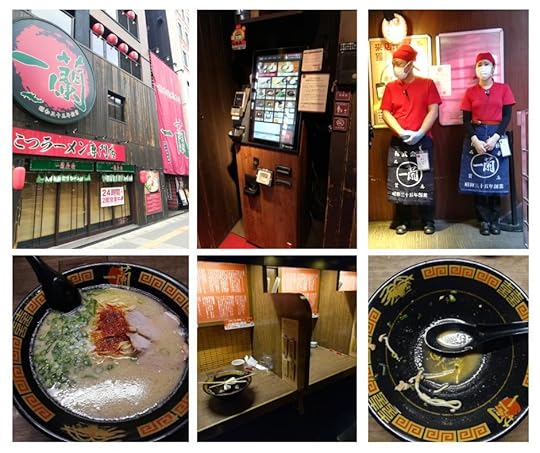 Our experience of eating at the original Ichiran Restaurant in Hakata Japan. The Backpacking Housewife