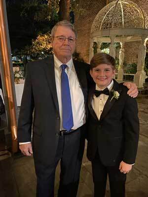Jerry Lyons at his granddaughter’s wedding. Photo courtesy of the author.