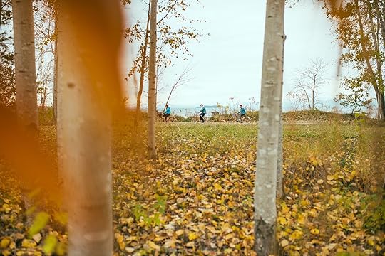 Hotel Vermont burlington - pedaling in fall