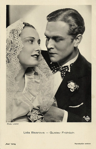 Lida Baarova and Gustav Fröhlich in Barcarole (1935)