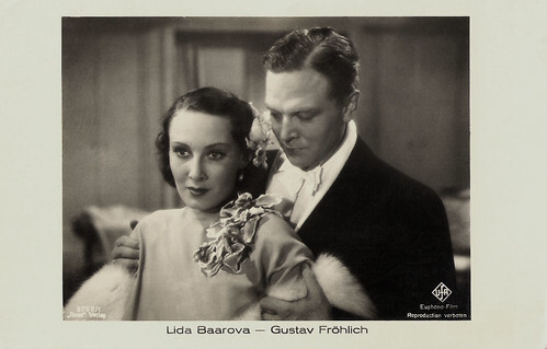 Lida Baarova and Gustav Fröhlich in Die Stunde der Versuchung (1936)