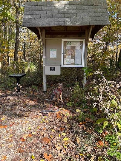 entrance to trails at Merry Lea Environmental Learning Center