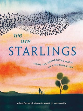 Starlings and the Magic of Murmurations: A Stunning Watercolor Celebration of One of Earth’s Living Wonders