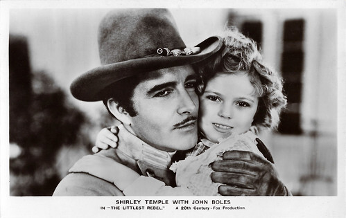 Shirley Temple and John Boles in The Littlest Rebel (1935)
