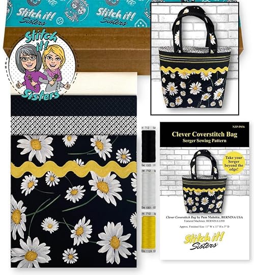 Clever Coverstitch Bag Bundle Bag Pattern Available at Nancy Zieman Productions at ShopNZP.com