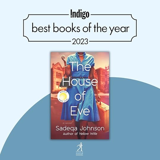 Indigo Best Books of the Year banner for The House of Eve by Sadeqa Johnson