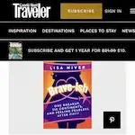 Brave-ish featured on Conde Naste Traveler