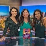 Lisa Niver with Good Day LA hosts