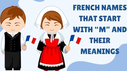 French names that start with M