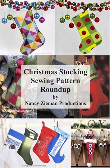 Christmas Stocking Sewing Pattern Round Up at the Nancy Zieman Productions Blog