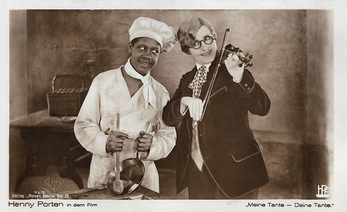 Henny Porten and Willi Allen in Meine Tante, deine Tante (1927)