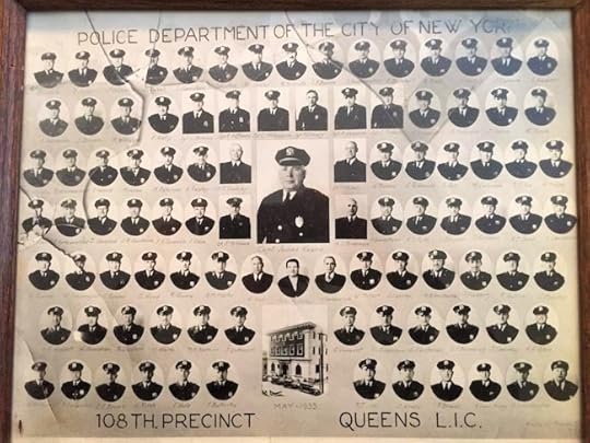 A women's equality day button with a red, white and blue background.