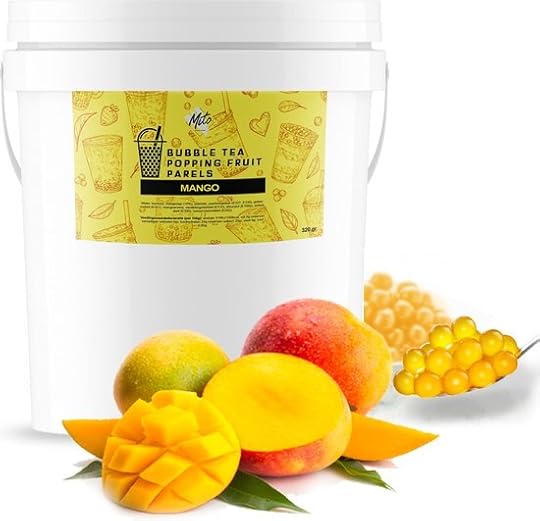 Mito Tea Popping Fruitparels - Boba Bubble tea parels - Mango - Inclusief...