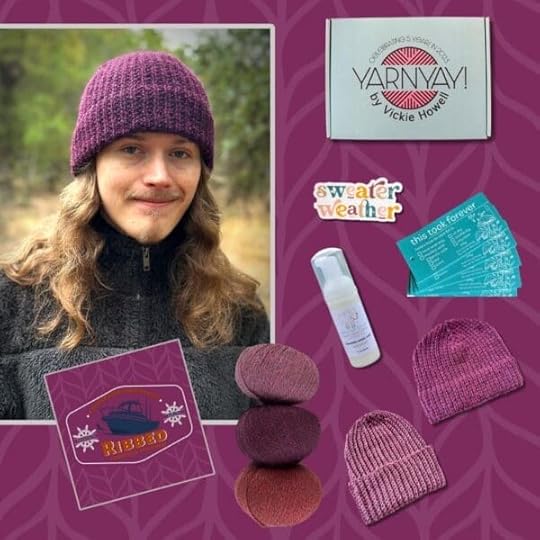 Barge knit, fisherman's beanie pattern, by Vickie Howell.