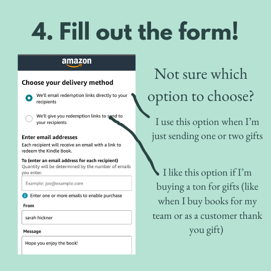 Step 4. Fill out the form!