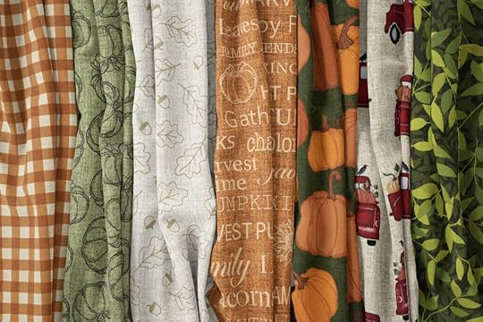NEW! Harvest Farm Fabric Collection by Kanvas Studio for Benartex Designer Fabrics Now Available at ShopNZP.com