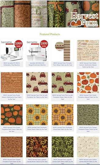 NEW! Harvest Farm Fabric by the Yard at ShopNZP.com