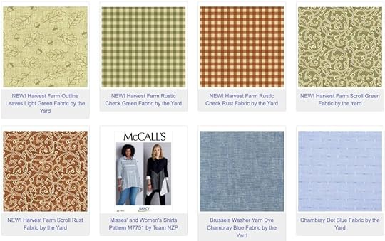 NEW! Harvest Farm Fabric by the Yard at ShopNZP.com