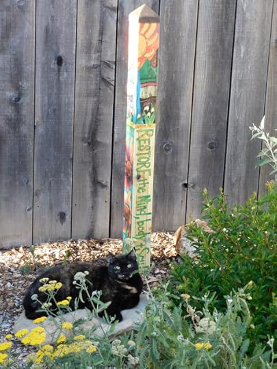 our furry sidekicks - Lola in the Carol Sabala series