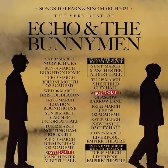 Echo & The Bunnymen 2024 UK Tour Dates